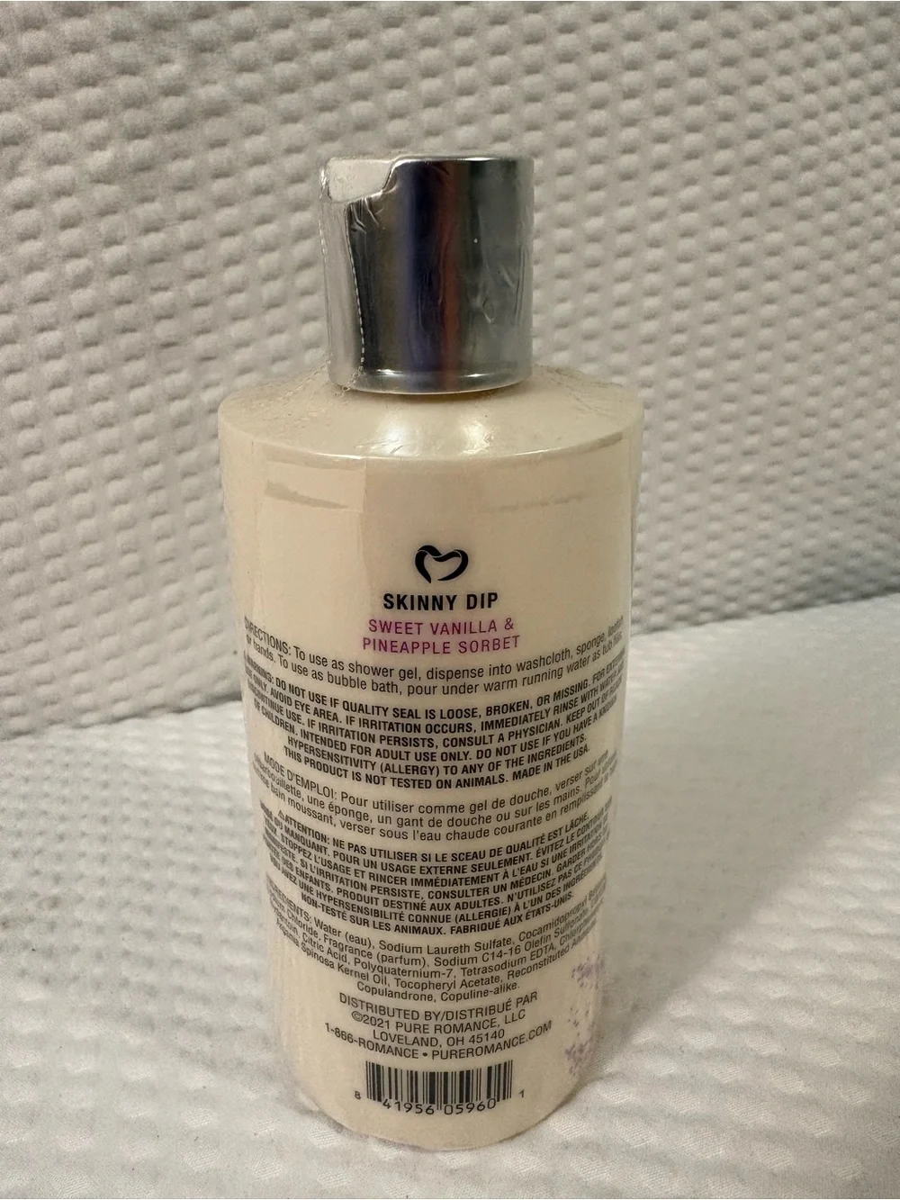 Pure Romance Sweet Fantasies Shower Gel & Bubble Bath – New & Sealed